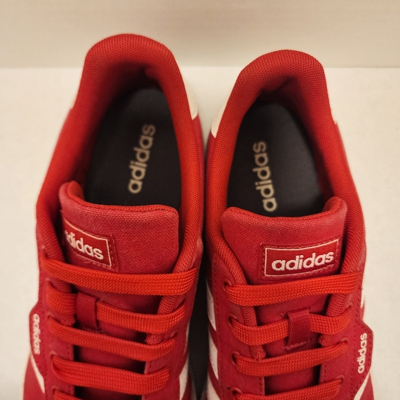 Adidas Daily 3.0 Men's Red And White Sneakers GY8116, Size 9.5 - Picture 6 of 10